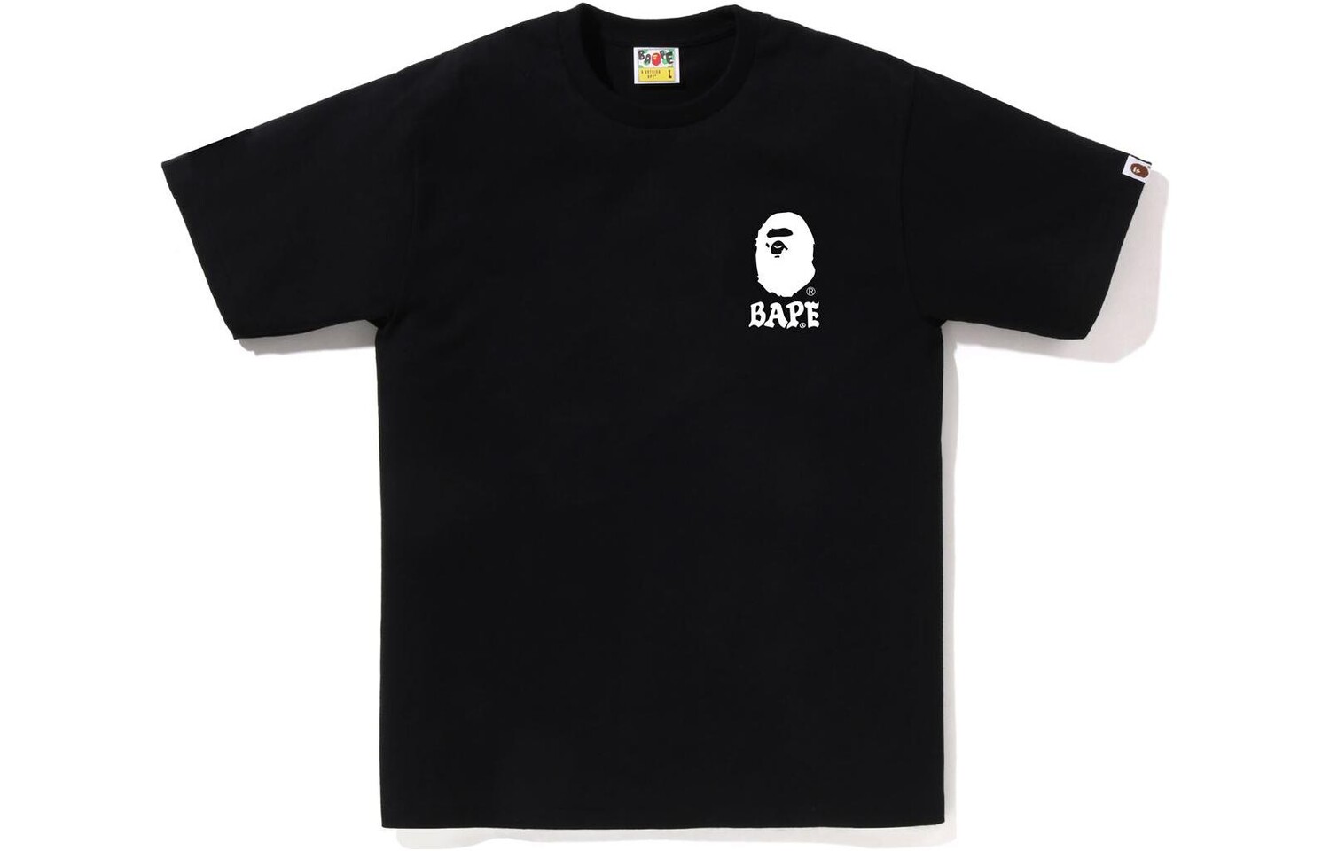 

Футболка с надписью BAPE Japan Culture A Bathing Ape, черный