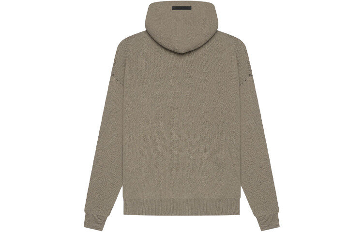 Трикотаж унисекс серо-коричневый Fear Of God Essentials, коричневый — фото 2