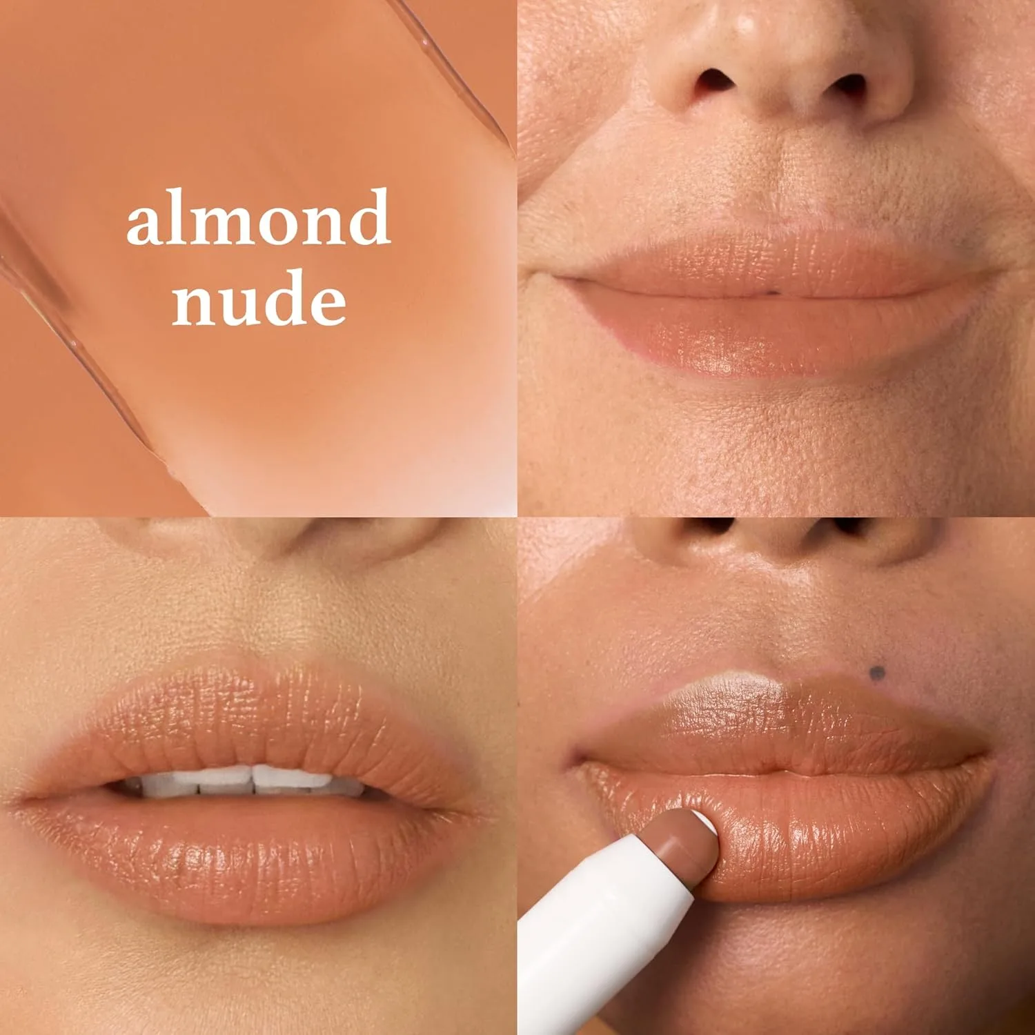Набор увлажняющих карандашей для губ Julep It's Balm Moisturizing Lip Color Trio - Brandy Wine, Brown Sugar, Almond Nude - Vegan & Cruelty Non-Style, Brandy Wine, Brown Sugar, Almond Nude — фото 4