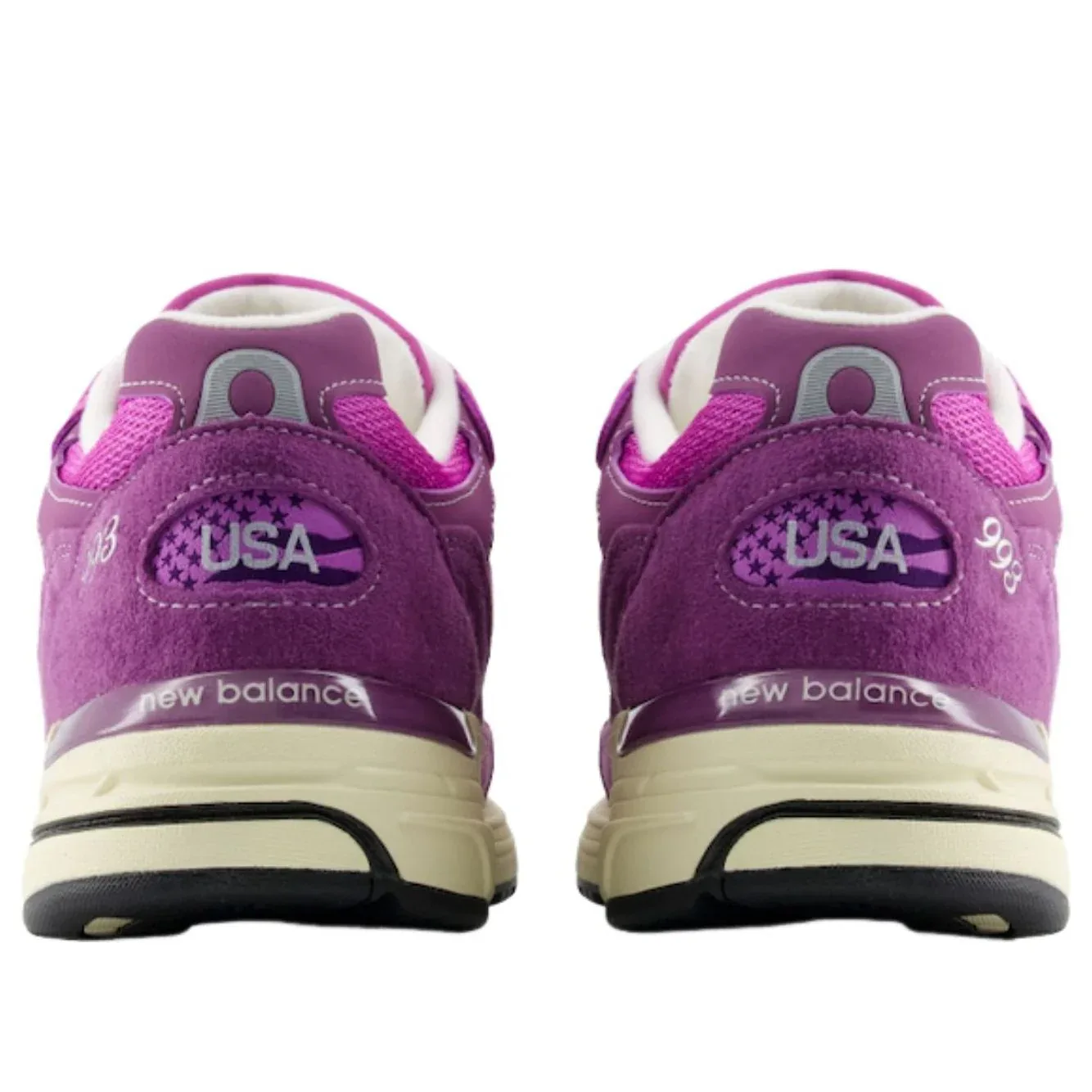 Кроссовки New Balance 993 Made in USA 'Passion Fruit', фиолетовый — фото 3