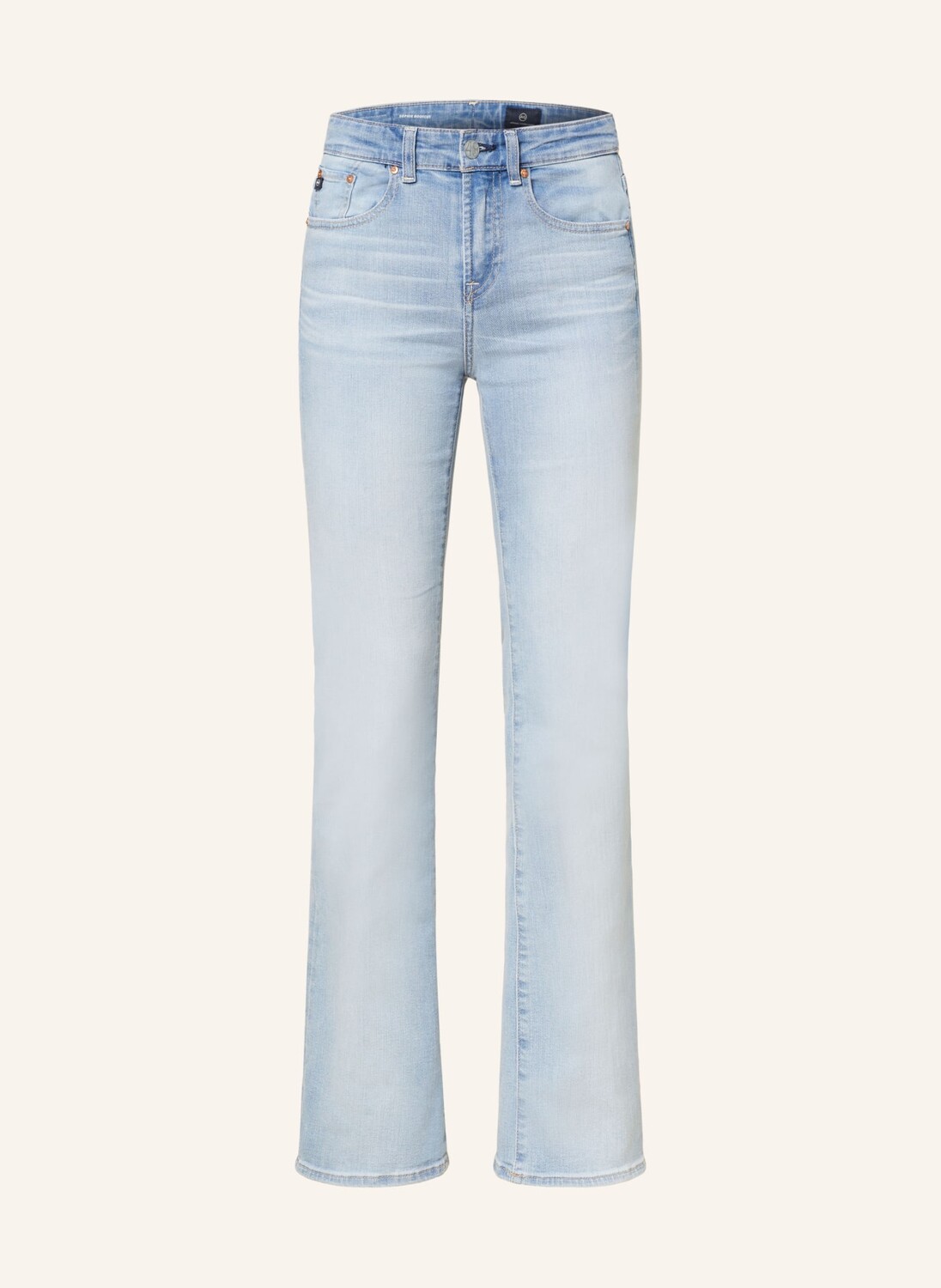 

Джинсы bootcut sophie AG Jeans, цвет 28YPOA LIGHT BLUE