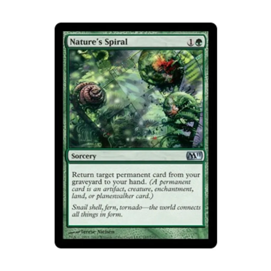 

CCG Спираль природы (U), MTG - Magic 2011