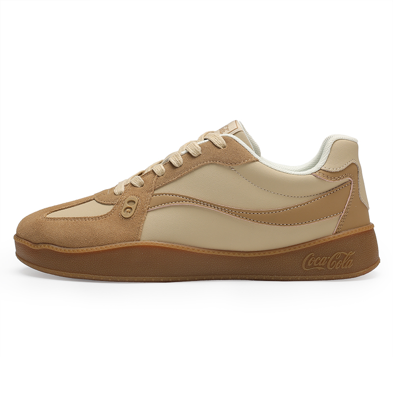 

Coca-Cola Кроссовки Coca Cola для скейтбординга с эффектом увеличения роста унисекс винтажные коричневые, цвет Vintage Brown