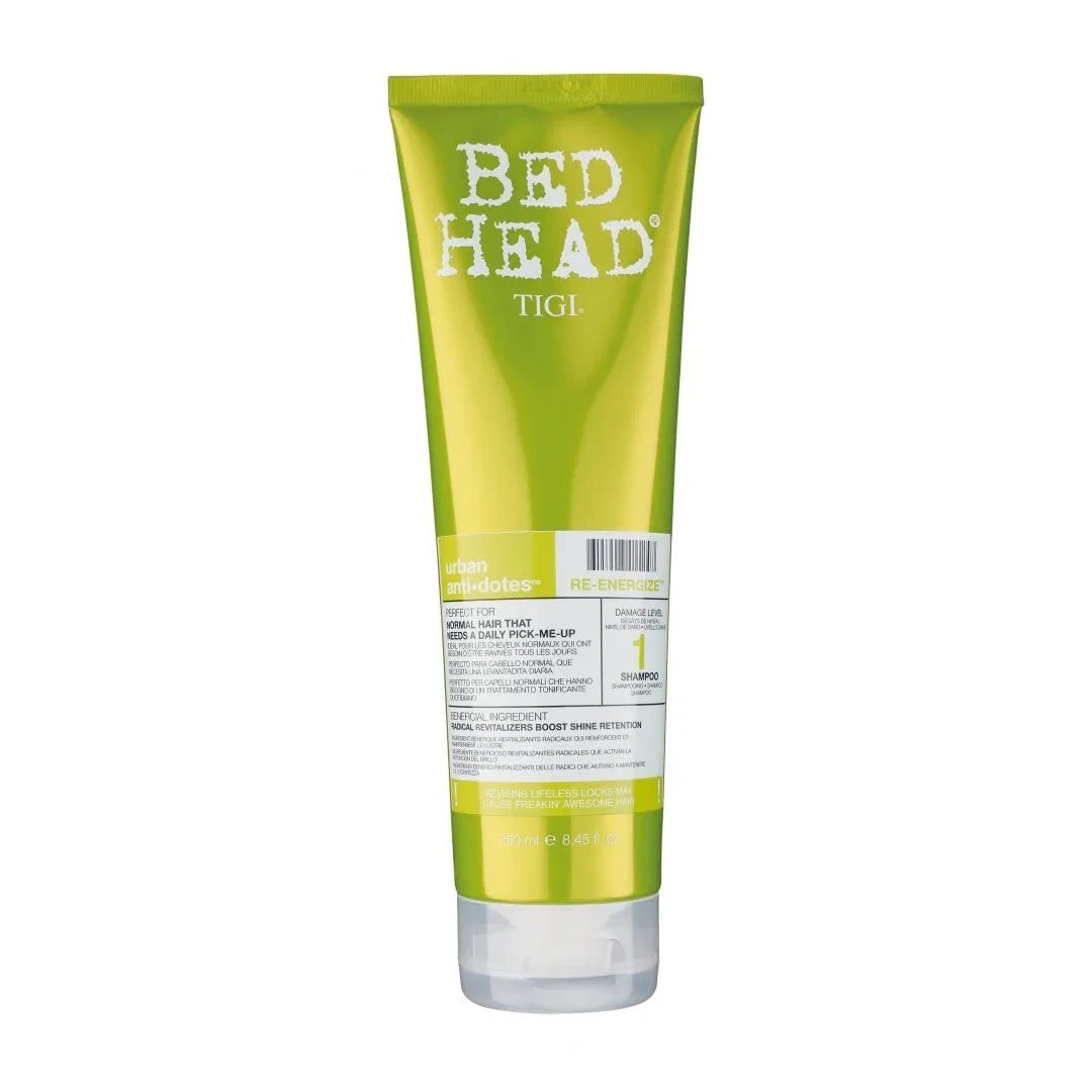 Ежедневный шампунь BED HEAD by TIGI Urban Antidotes Re-energize для нормальных волос 250 мл Bed Head — фото 2