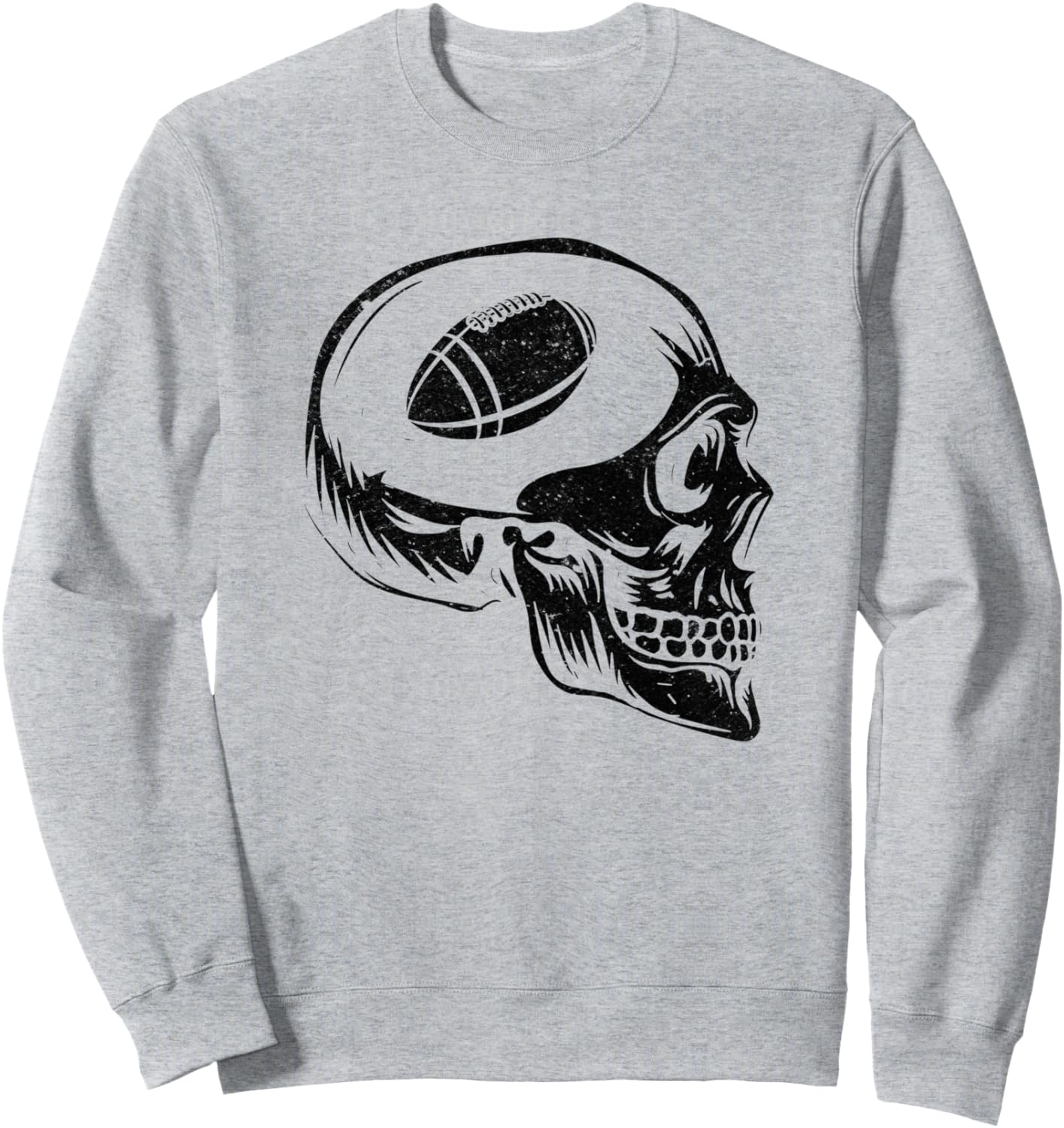 

Забавная повязка на голову для американского футбола, толстовка с изображением футболиста Funny Football Designs For Football Player, серый