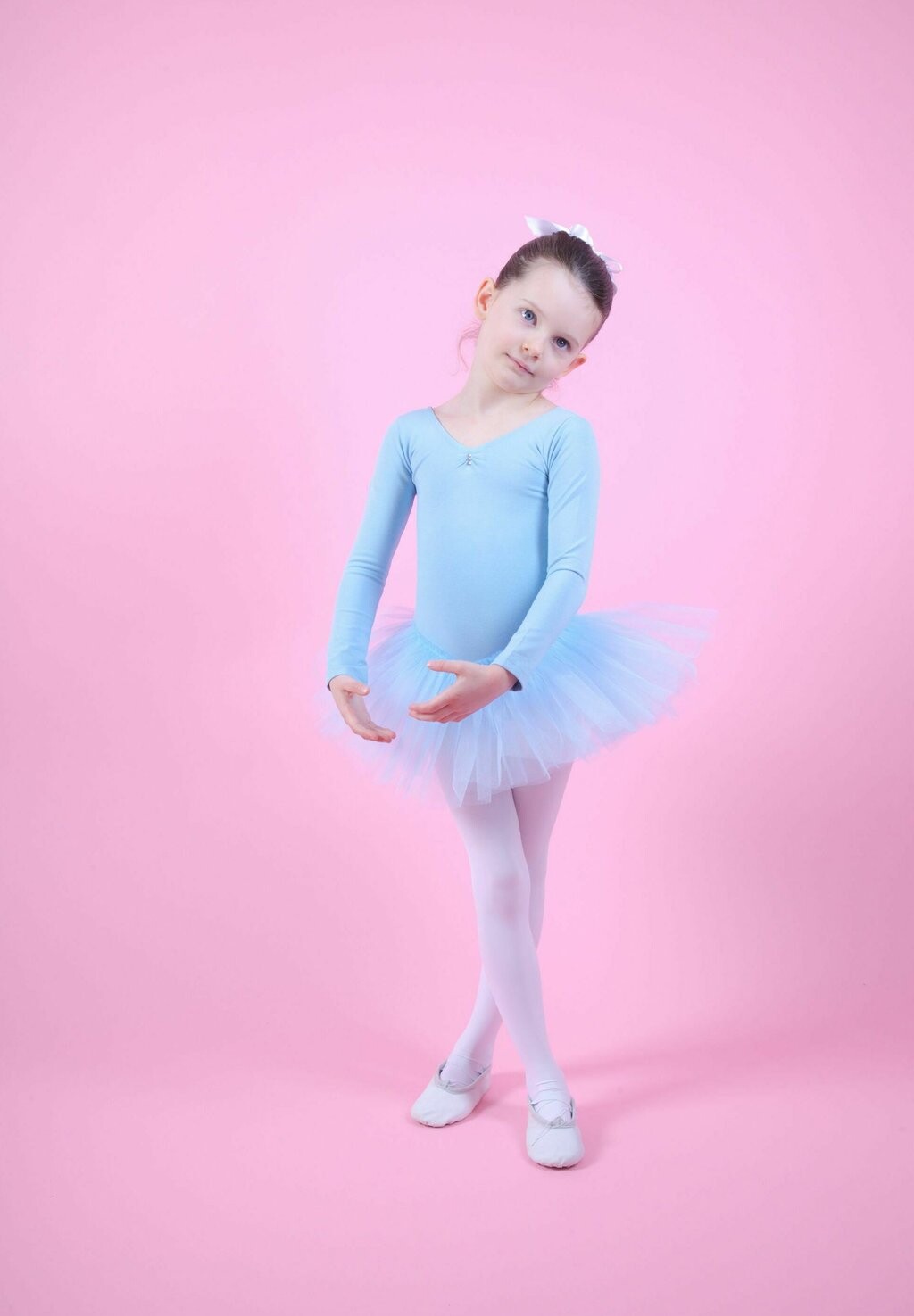 

Танцевальный купальник BALLETT TUTU ROMY LANGARM Tanzmuster, цвет hellblau