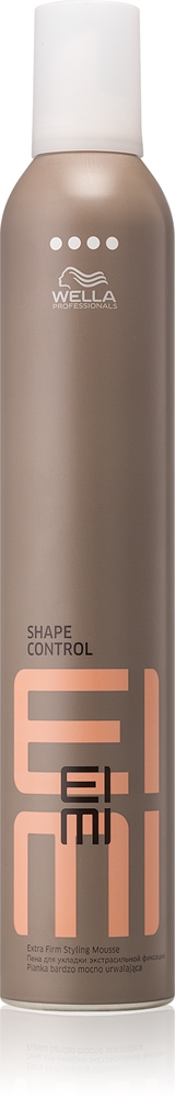 

Мусс для укладки волос Eimi shape control для фиксации и поддержания формы Wella Professionals, level 4 500 мл