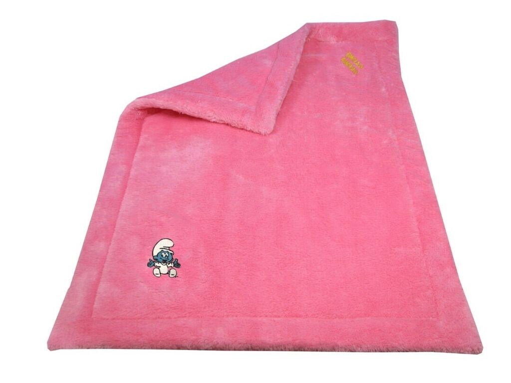 

Детский плед с рукавами 90х105 см современный всесезонный кремовый munabo, розовый