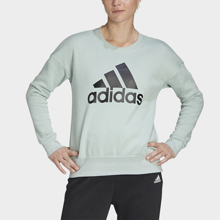 Свитшот женский светло-зеленый Adidas — фото 3