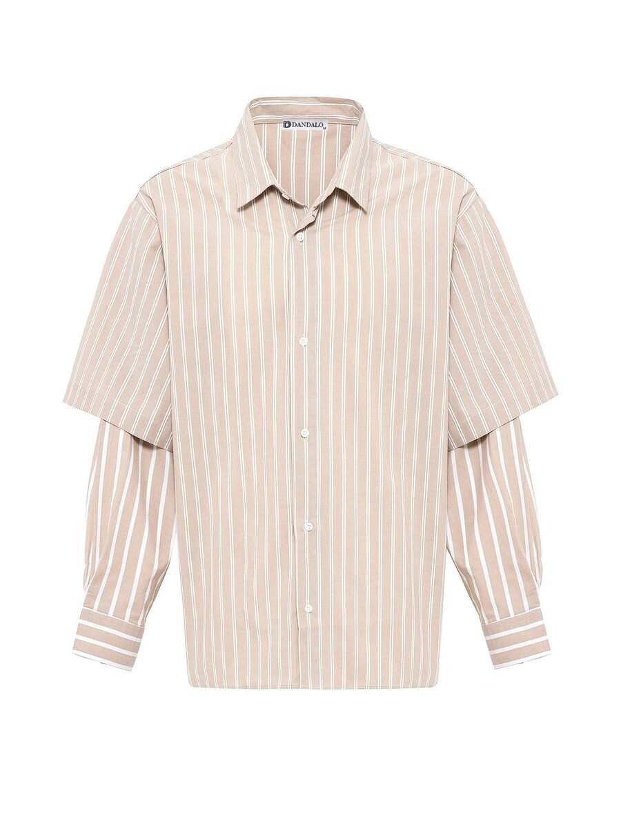 

Рубашка на пуговицах Comfort fit Dandalo, Nude