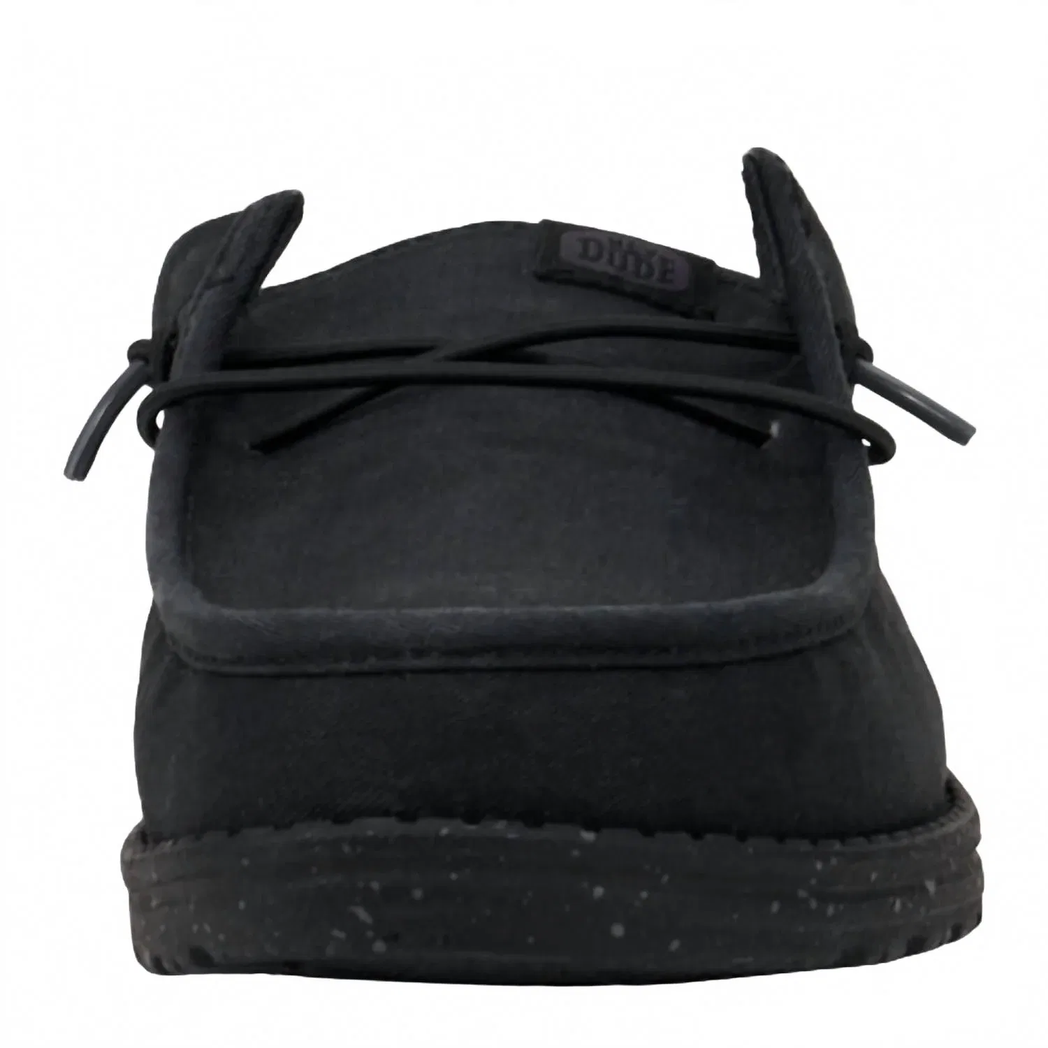 Hey Dude Men's Wally Slip Stretch Canvas Shoes In Black — фото 2