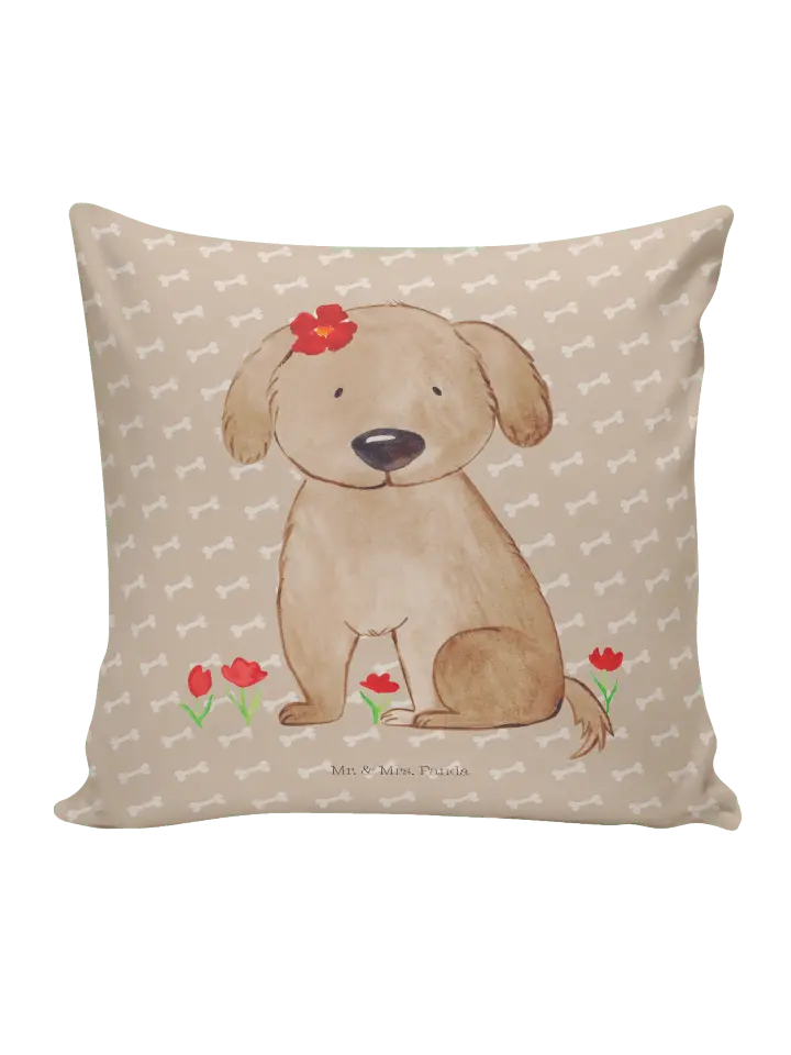 

Подушка Mr & Mrs Panda 40x40 Hund Dame, цвет hundeglück