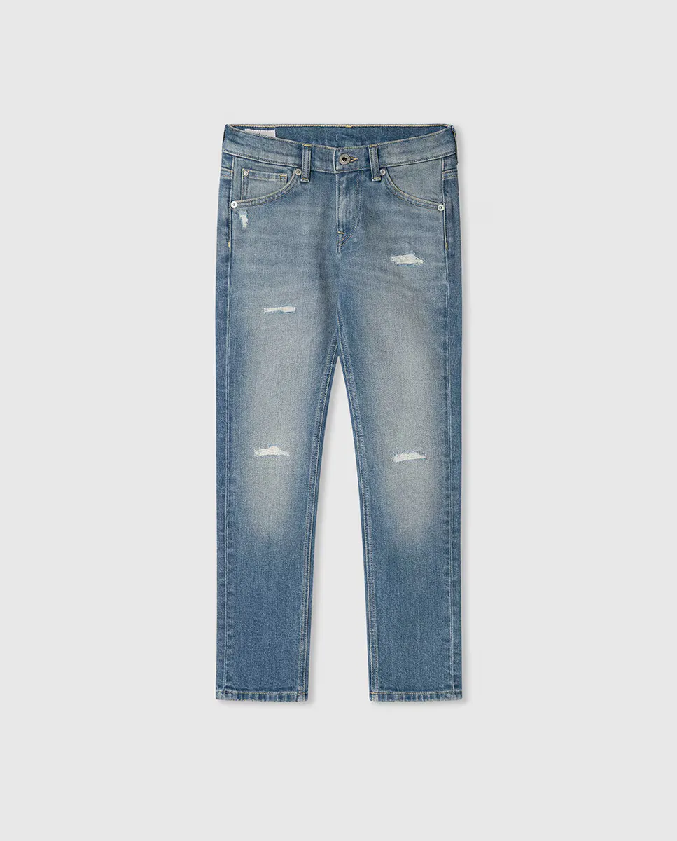 

Джинсы для мальчиков Slim Repair Pepe Jeans, голубой
