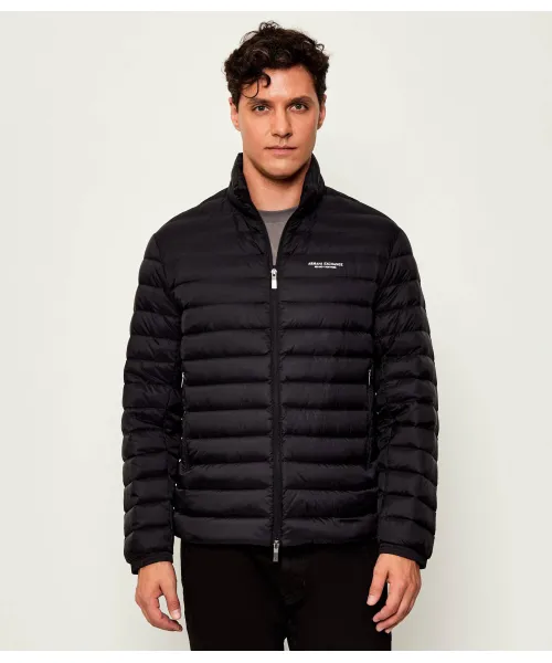 

Пуховик Regular fit Armani Exchange, черный