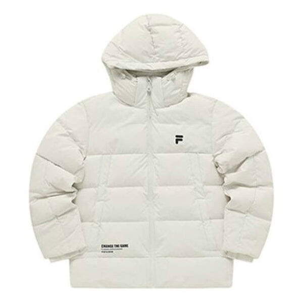 

Куртка hooded down jacket 'white' Fila Fusion, белый