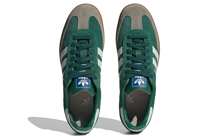 Кроссовки Adidas Originals Samba OG, зеленый — фото 4