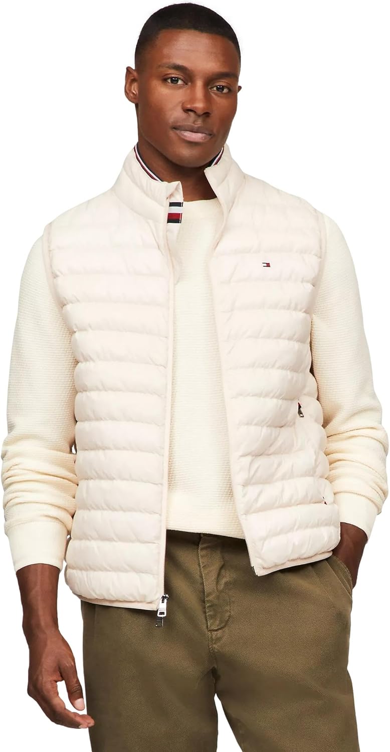 

Мужские стеганые жилеты TOMMY HILFIGER из коллекции 2025 года, Cashmere Cream