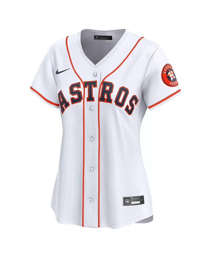Женская белая футболка Houston Astros Home Limited Nike — фото 2