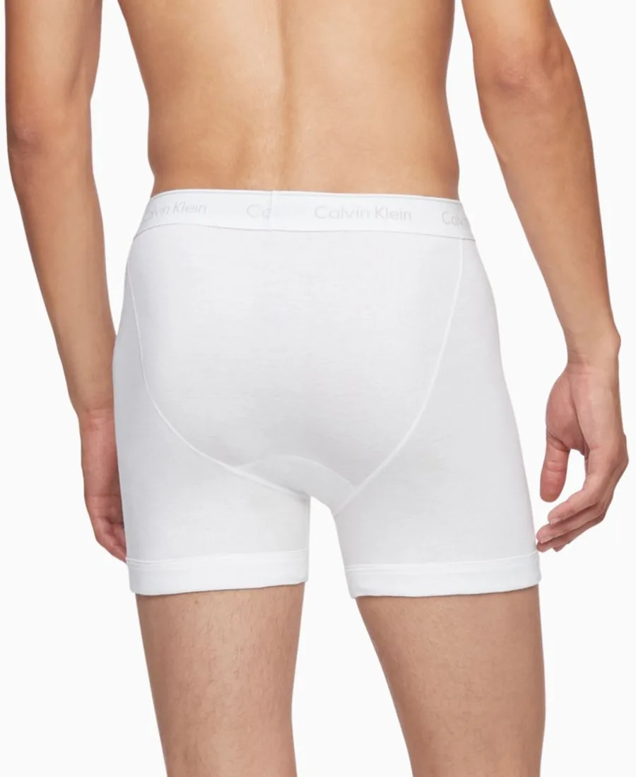 Calvin Klein Мужские боксеры из классического хлопка, комплект из 3 штук — фото 4
