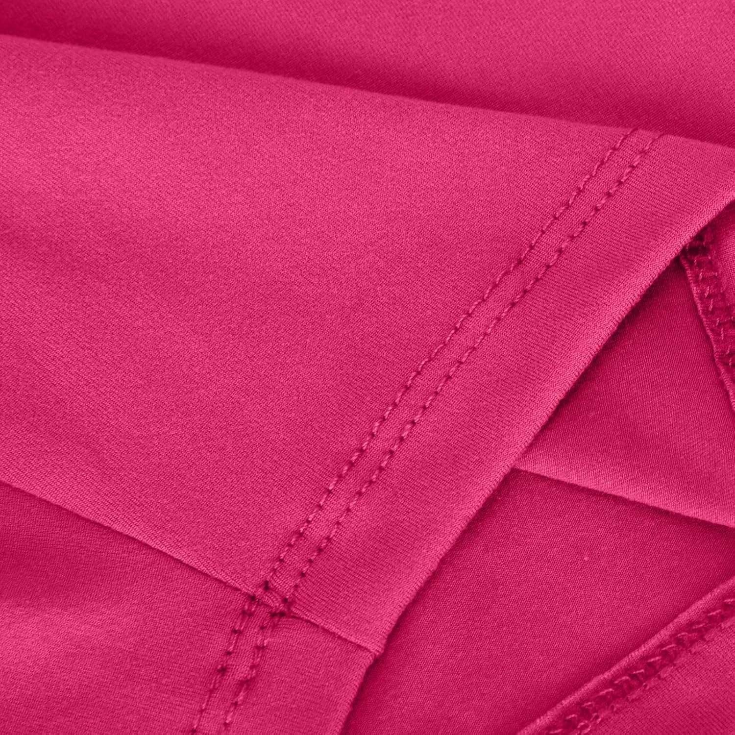 Шорты велосипедки с высокой талией, Hot Pink — фото 4