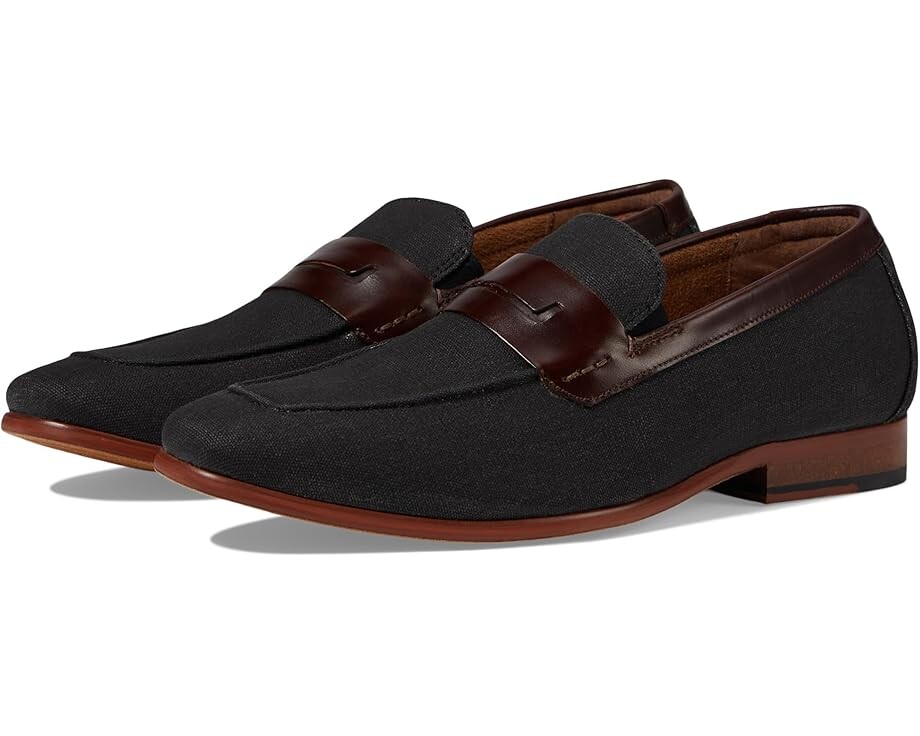 

Лоферы Stacy Adams Gill Saddle Slip-On Loafer, черный мульти