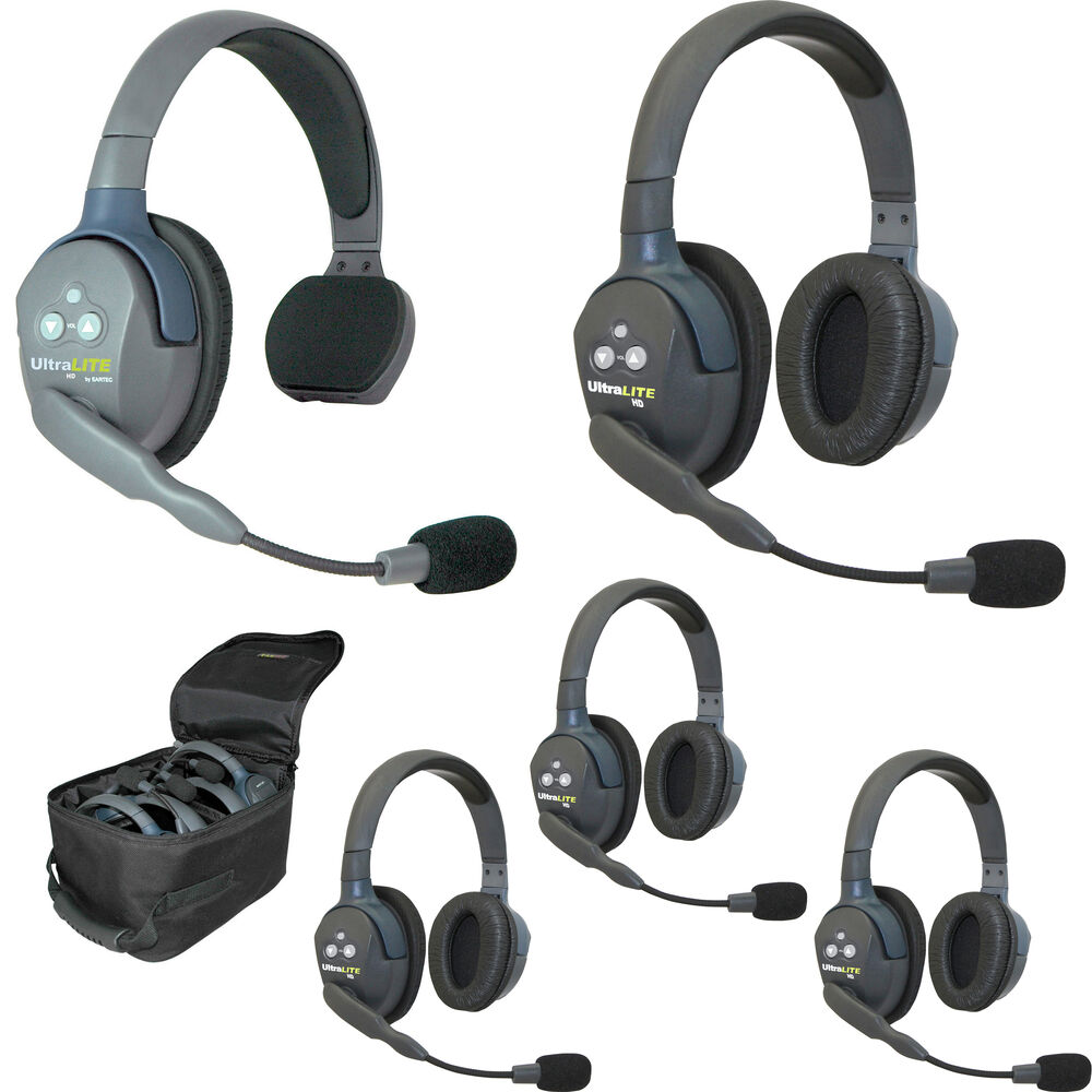 

Беспроводной интерком Eartec UL514 5-Person Full-Duplex Wireless Intercom with 1 UL514