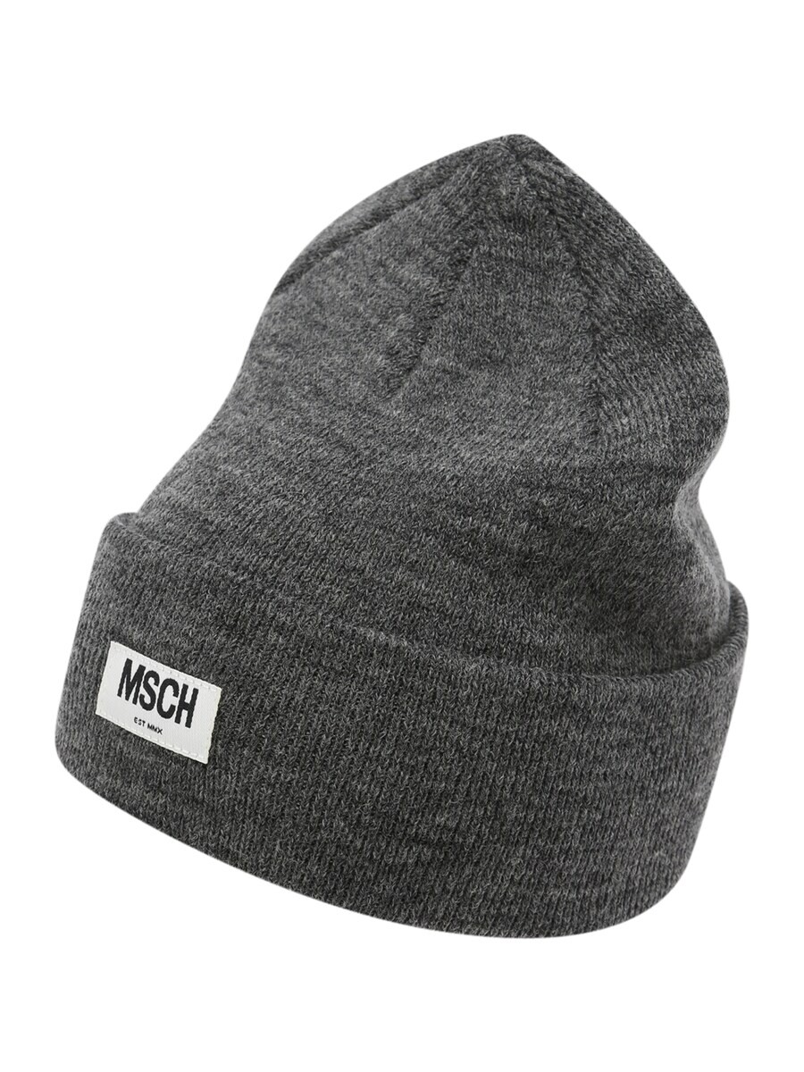 

Шапка MSCH COPENHAGEN Beanie Mojo, серый