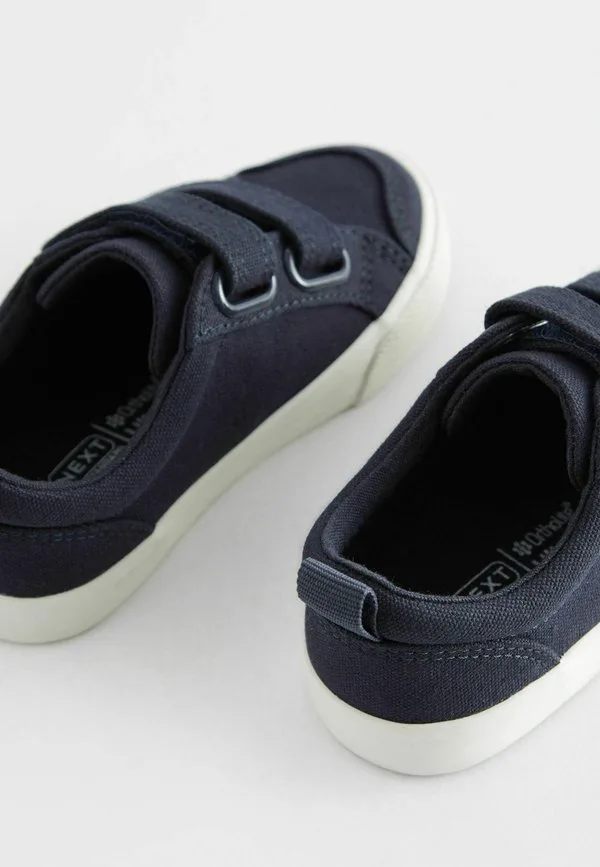 Детские кроссовки с широким ремешком для первых шагов Next, Navy Canvas — фото 4