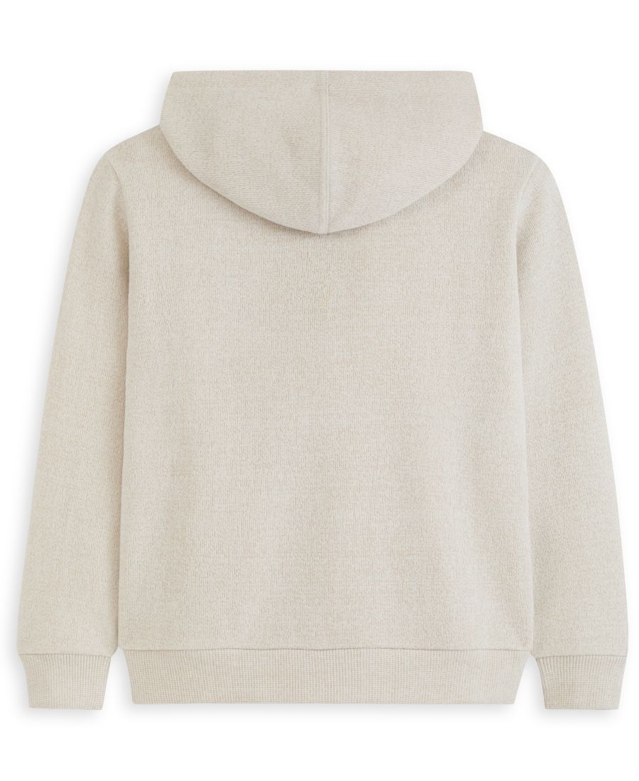 Детская толстовка с застежкой-молнией на четверть длины (8-20 лет) SCOTCH & SODA, NATURAL — фото 2