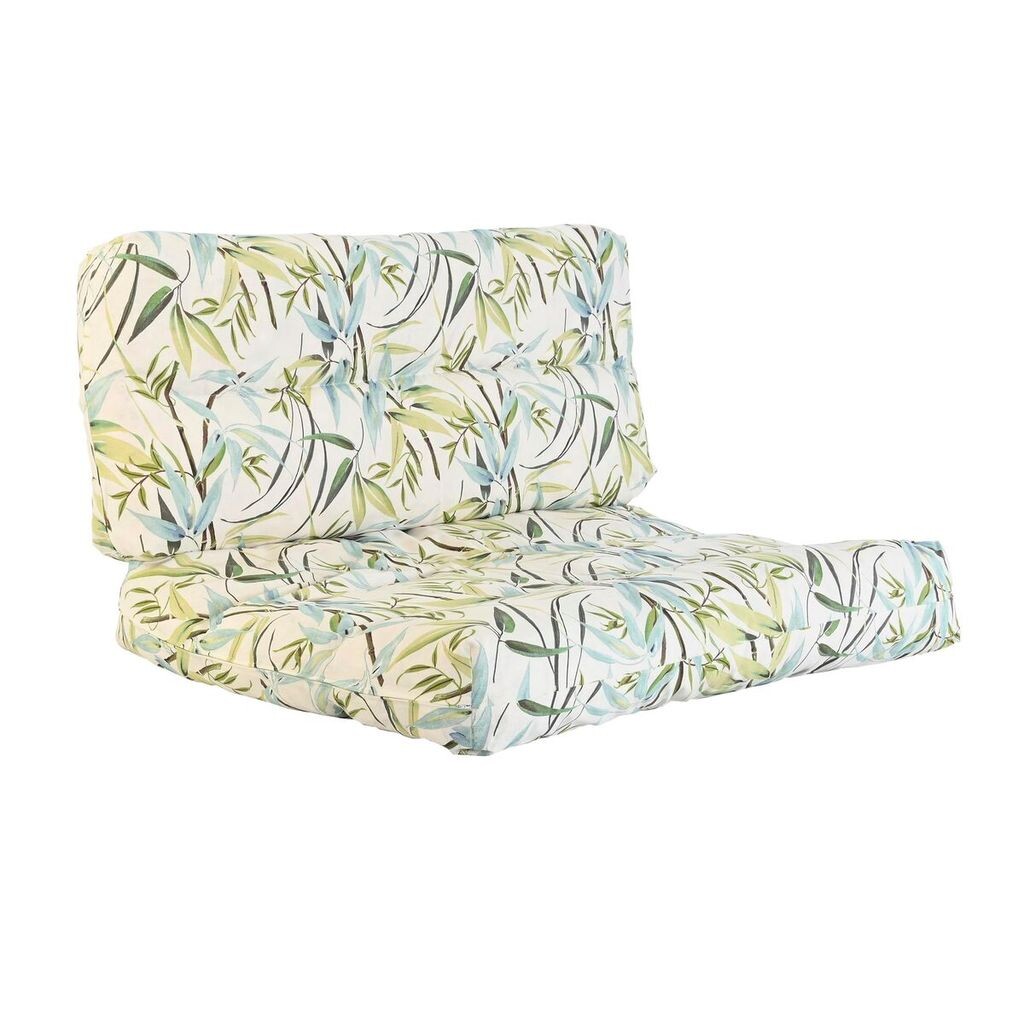 

Подушка DKD Home Decor напольная зеленая бамбук алюминий 120 x 80 x 16 см, зеленый