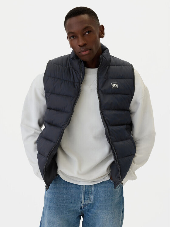 

Жилет стандартного кроя Gap, синий