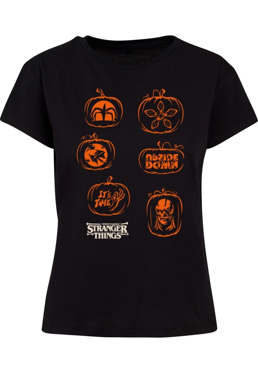 

Футболка ABSOLUTE CULT Shirt Stranger Things - Pumpkins, черный