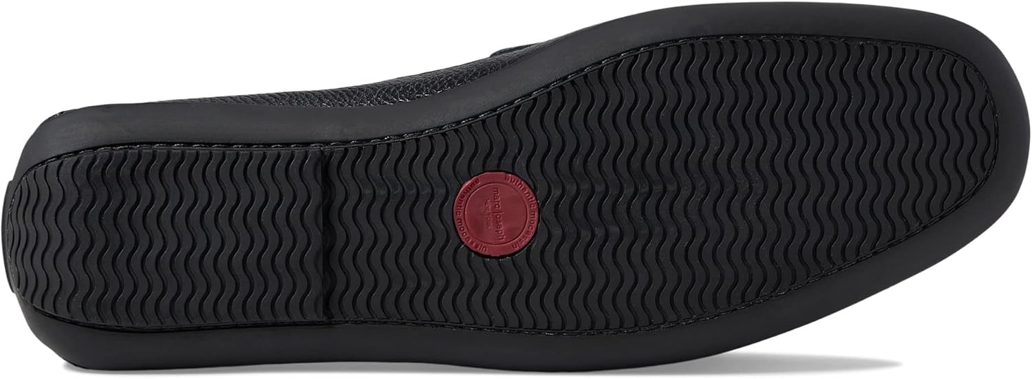 MARC JOSEPH NEW YORK Мужские кожаные лоферы для вождения Union Street 2.0 Penny, сделанные в Бразилии, черный — фото 3