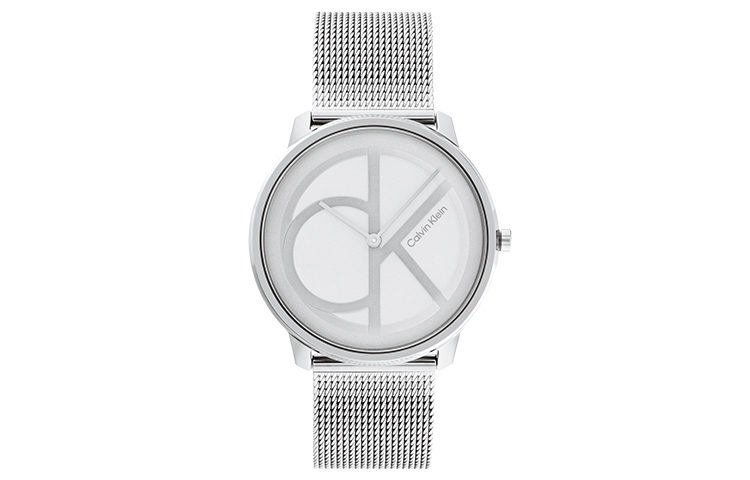 

Calvin Klein Часы Wrist Watch Quartz Movement Stainless Steel Strap Silver Dial Men's Watch, Blue Dial 25200027