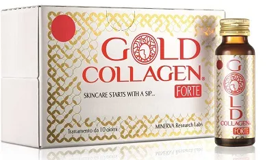 

Антивозрастная добавка Gold Collagen Forte, 10 флаконов