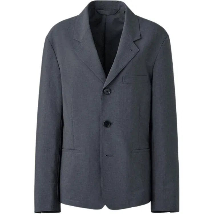 Костюм деловой женский U Collection UNIQLO темно-серый