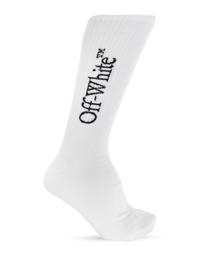 

Носки с логотипом Off White, белый
