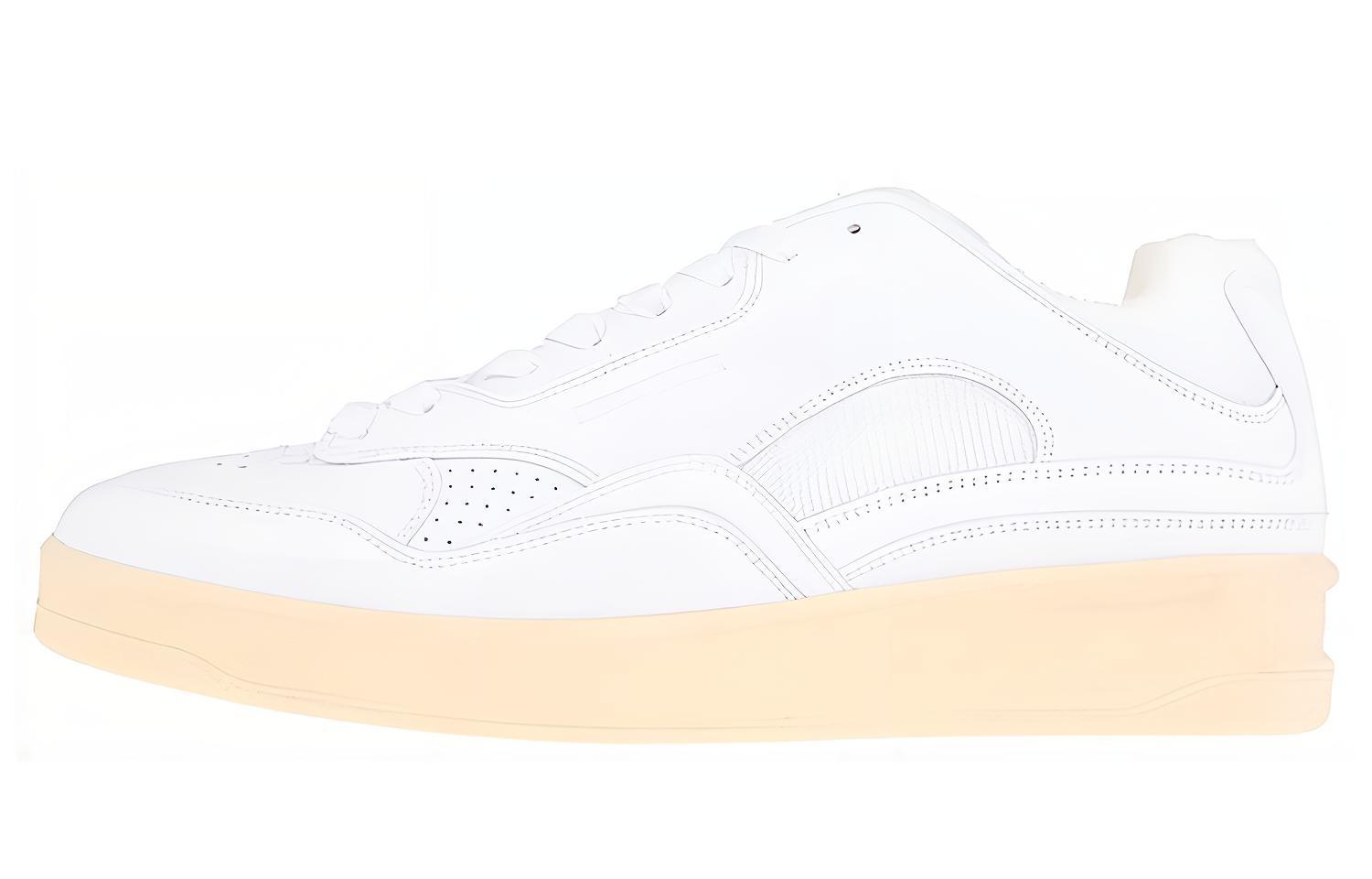 

Панельные кожаные кроссовки JIL SANDER