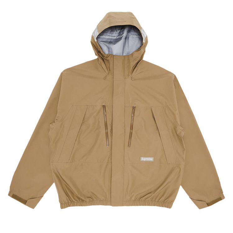 

Куртка Supreme GORE-TEX Taped Seam Shell Jacket 'Tan', желто-коричневый