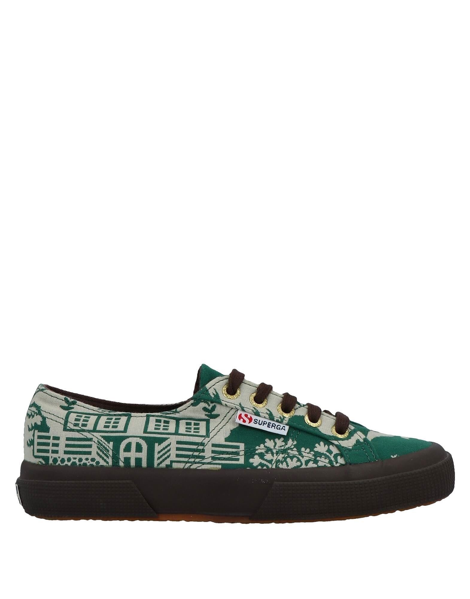 Кроссовки Superga X Marta Ferri, темно-зеленый