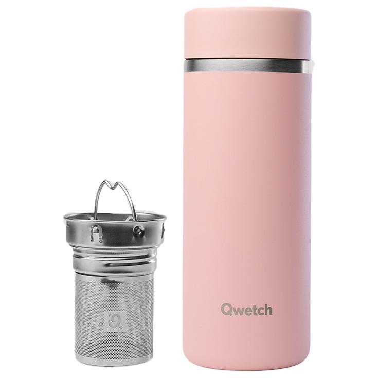 

Кружка théière isotherme 400 мл матовая пастельная роза Qwetch