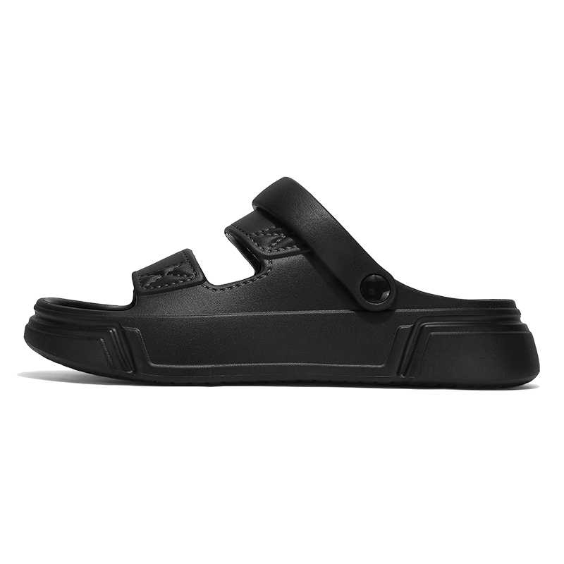 

TELENT Тапочки-слайды мужские, черные, противоскользящие, с защитой от запаха