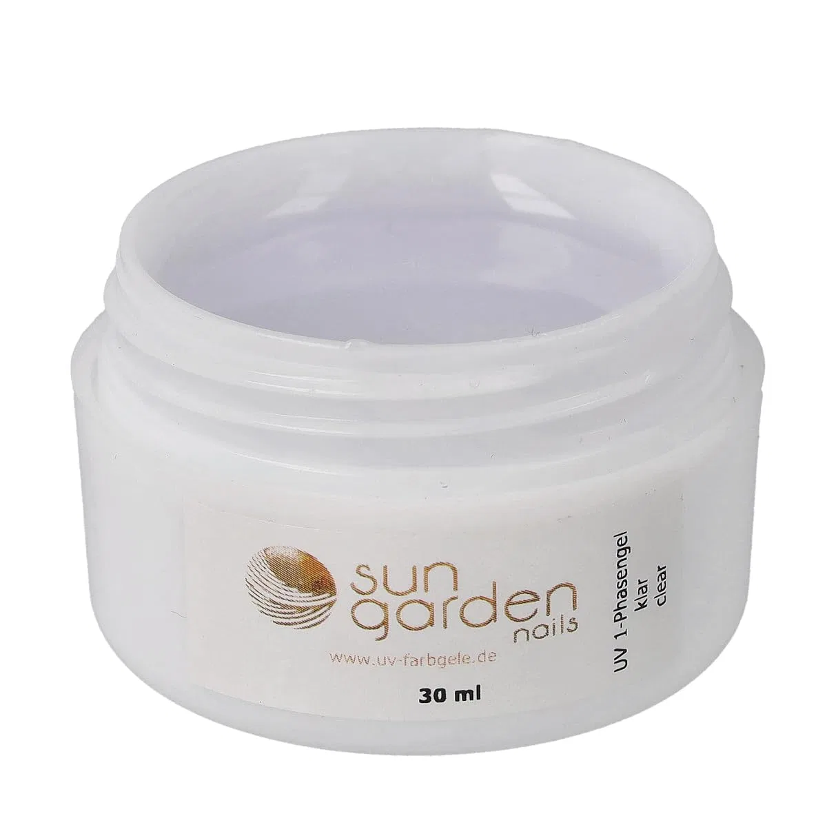 Однофазный прозрачный гель Sun Garden Nails 30 мл с набором кистей для УФ-геля Sun Garden Nails — фото 2