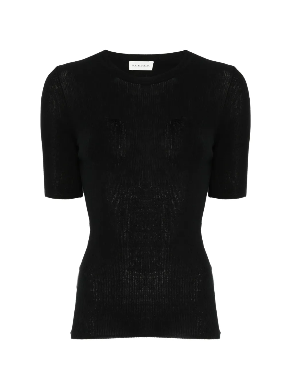 

Рубашка в рубчик P.A.R.O.S.H., черный