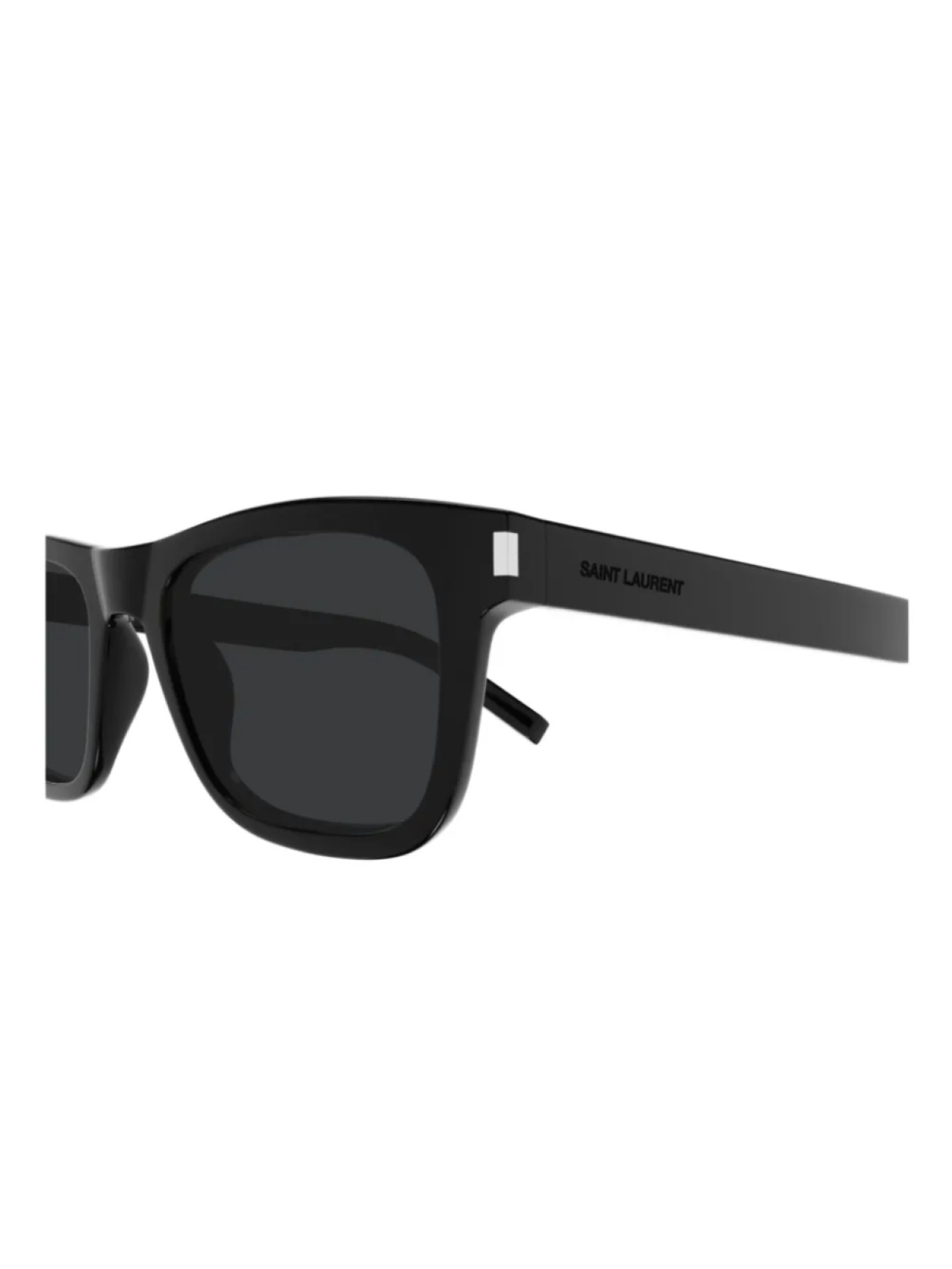 Солнцезащитные очки в квадратной оправе Saint Laurent Eyewear, черный — фото 2