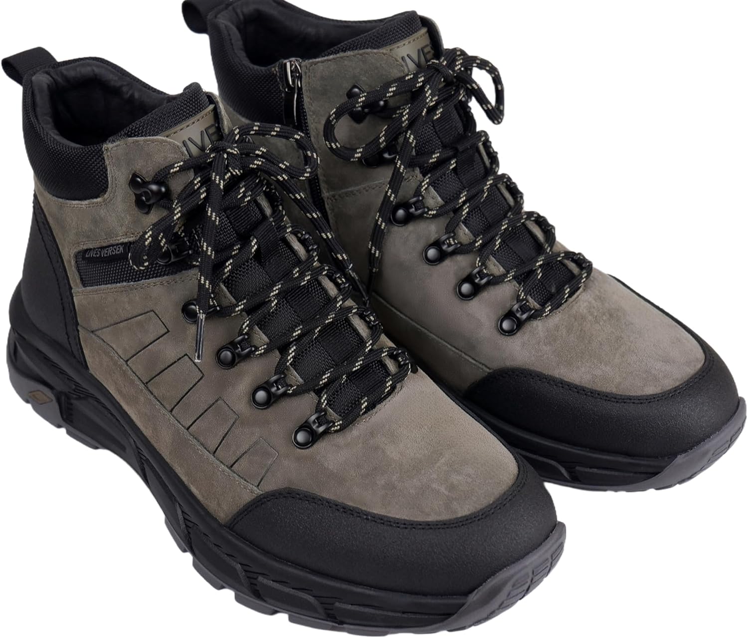 

Походные ботинки для активного отдыха, высокие ботинки на шнуровке, прочные треккинговые ботинки, резиновая подошва, противоскользящие горные ботинки Generic, зеленый