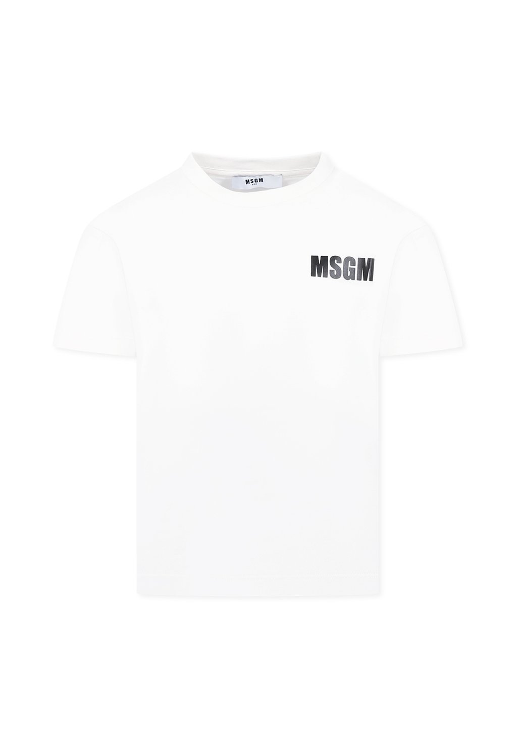 

Футболка с принтом A MANICA CORTA MSGM, белый