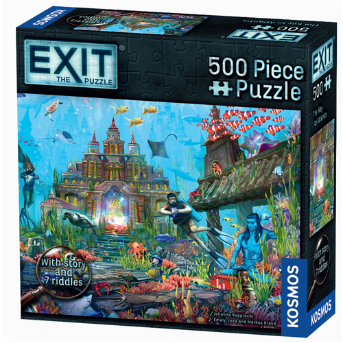 

Пазлы Exit Puzzle: The Key To Atlantis