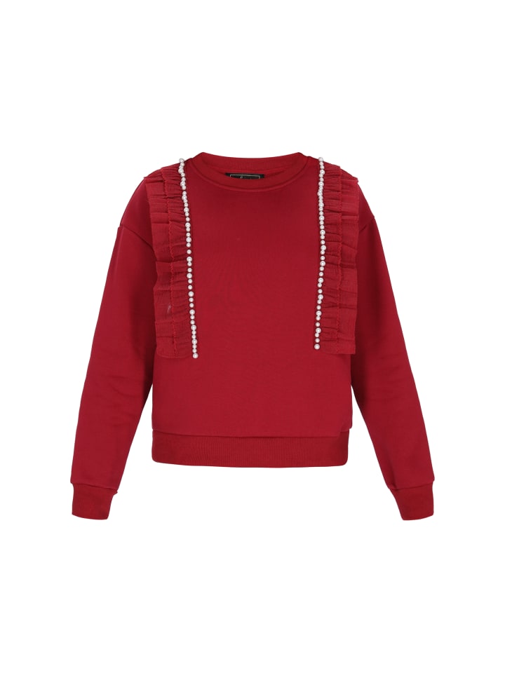 

Faina Женская толстовка бордового цвета