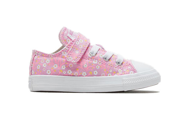 Кроссовки chuck taylor all star 1v toddler/youth Converse, розовый — фото 2